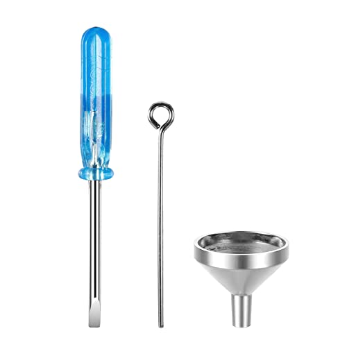 Mini Funnels Set Stainless Steel Urn Funnel Filler Kit For Cremation Jewelry Ashes Keepsakes #TOP13