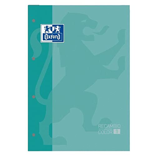 Feuilles A4 Oxford recharge papier classeur grands carreaux perforés lot de 5 paquets