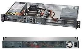Supermicro SuperServer SYS-5018A-FTN4 Intel Atom C2758 200W 1U Rackmount Server Barebone System (Black)