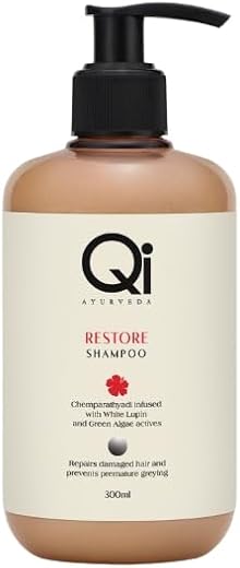 QI Ayurveda Restore Hair Repair Shampoo 300ml