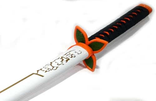 Espada Katana De Bambu Cosplay Demon Slayer Shinobu Kocho Branca 21511