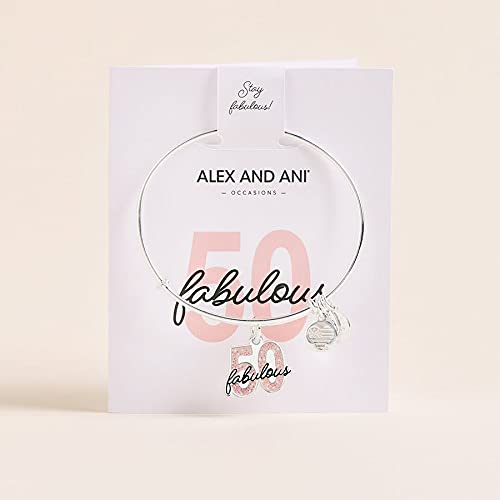 Alex and Ani 'Fabulous 50' Charm Bangle3