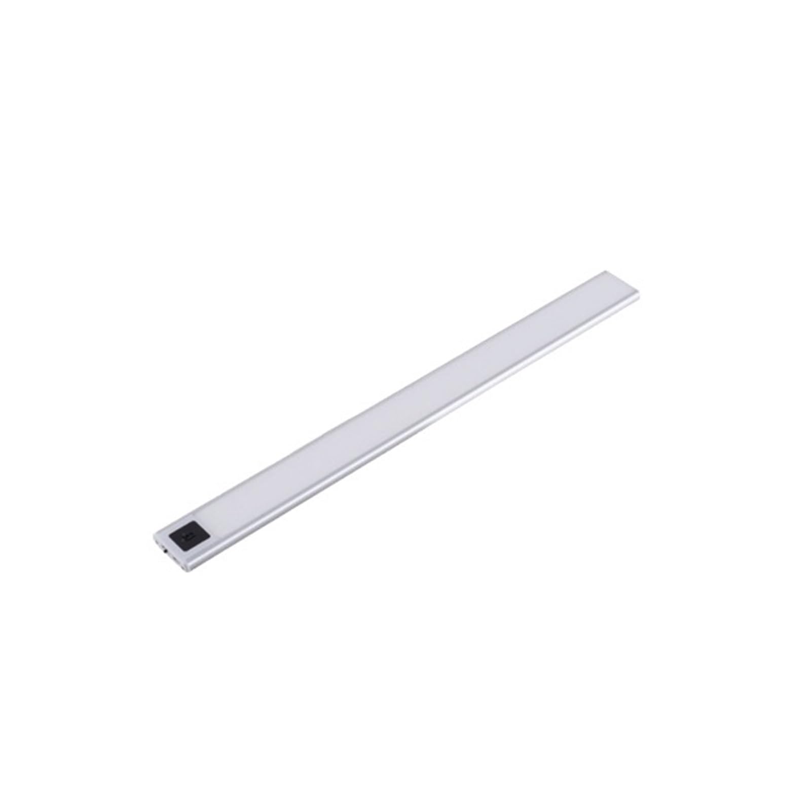 Lampka Nocna 20/40cm Czujnik LED Light Czujnik Ruchu PIR Termiczna Dioda LED Pod Oświetleniem Szafki USB Akumulator Ultra Cienka Aluminiowa Lampa Nightlight 3 Tryby OśWietlenia(White 20cm,Hand Sweep2)