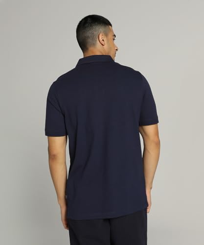Image of Puma Men Cotton Solid Regular Fit T-Shirt