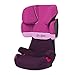 CYBEX Silver Silla de coche para niños Solution X, Grupo 2/3 1536 kg, Desde los 3 hasta los 12 años aprox., Sin Isofix, Purple Rain