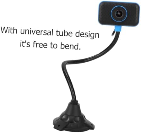 HOODANCOS USB, for Web with 0.3mp Computer Microphone Camera Plug and Play USB Webcam with Easy Angle Adjustment, Plastic Body Laptop Online Meetings and Online Courses — view 6