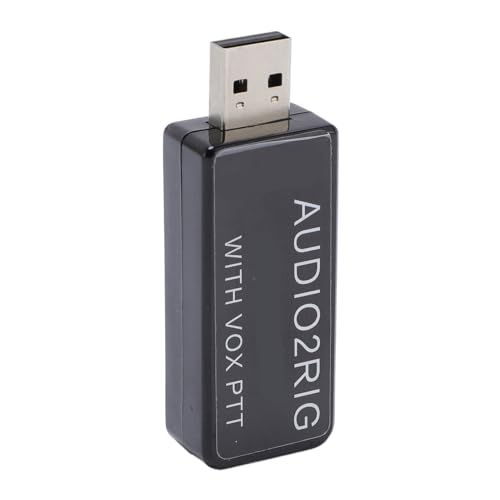 Amateur -Radio -Digitalmodi Interface Connector für PTT HF Kit VHF UHF FT8 FT4 JS8CALL RTTY SSTV mit FT818 -Kabel, Eingebaut in Sound -Codec Eingebaut