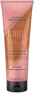 Charles Worthington Grow Strong Activating Shampoo, Hair Growth Shampoo for Fine Hair, Hair Repair Products for Women and Men, Salon Hair Repair, 250 ml
