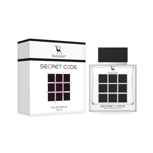 Ramsons - SECRET CODE Eau De Parfum | 100 ML | Perfume For Men | TN - Fresh Lime, Grapefruit, Leafy Green, Orange Flower | MN - Rose, Jasmine, White Flower, Nutmeg | BN - Woody, Leathery, Musk, Amber