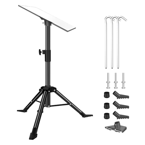 Trépied Starlink Gen 3 - Kit de Montage Portable Avec Adaptateur de Tuyau et Perche Télescopique...