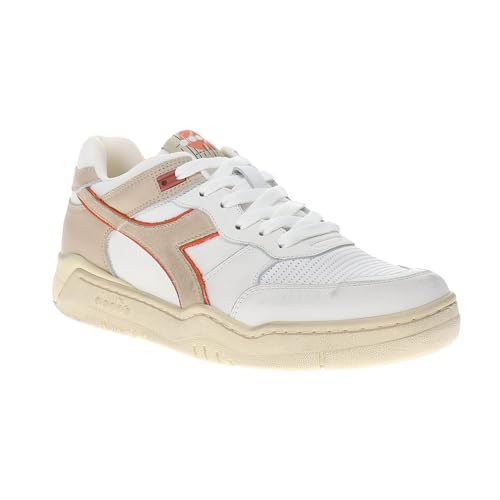 Image of Diadora Mens B.560 Used Lace Up Sneakers Shoes Casual - Beige