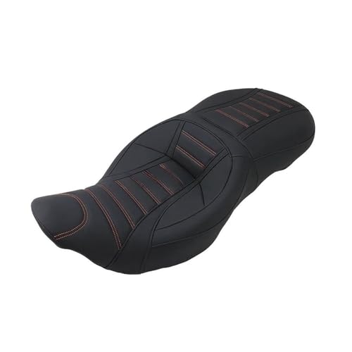 Siège de moto deux places en PU pour modèles Touring et Road King 2009-2022