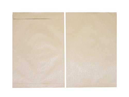 Blanke Briefhüllen - 125 Versandtaschen im Format 324 x 457 mm (DIN C3) in Braun