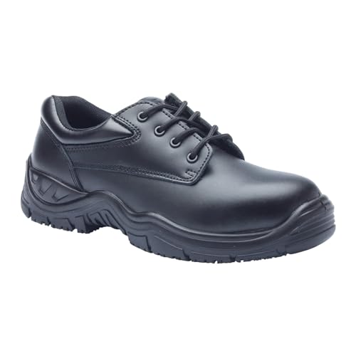 Price comparison product image Blackrock Black Occupational Officer Shoe with Non-Metallic Midsole