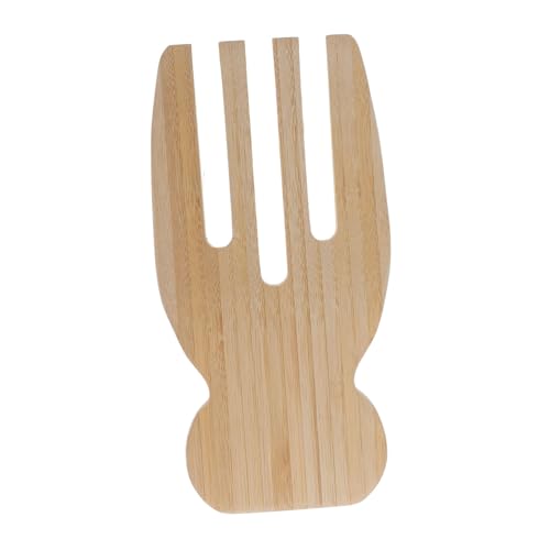 Unomor Salad Server Claws Ergonomic Wooden Mixing Utensils for Easy Serving and Tossing Reusable Salad Hands for Vegetables Fruits and Pastas Kitchen Tools