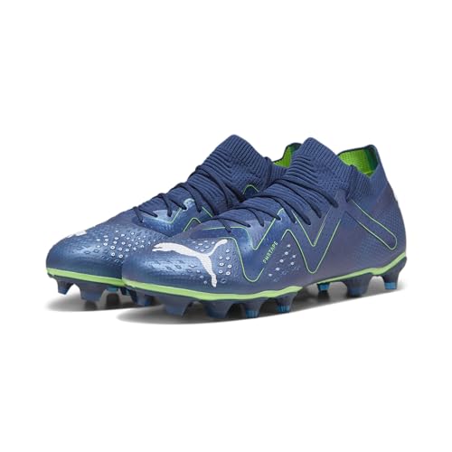 Puma Future Pro Fg/Ag Fußballschuh für Herren, Persisches Blau, Puma Weiß, Pro-Grün, 46.5 EU – Ansicht 3