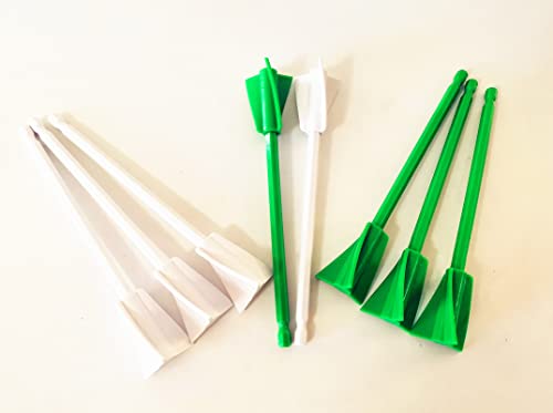 Resin Mixer Paddles,8Pcs Drill Mixing Attachment,Reusable Paint Mixer For Drill, Drill Mixer Drill Paddles Drill Attachment Resin Molds Mixing,Epoxy Tumblers Cups (8) #TOP3