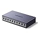 Produktbild UGREEN PoE Switch 10 Port Gigabit LAN Switch mit 8 PoE+2 Gigabit-Ports, 60W Gesamtleistung für alle PoE-Ports, VLAN, Wärmeableitung Robustes Metallgehäuse, ideal für NVR/IP-Kameras (8 PoE+2)