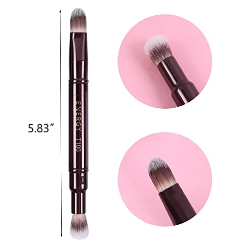 ENERGY-Dual-ended-2-in-1-Concealer-Brush-Blending-Brush-Highlighter-Brush-Travel-Makeup-Brush-for-Liquid-Cream-Powder-Makeup-Gift-for-Her-Gift-for-Woman