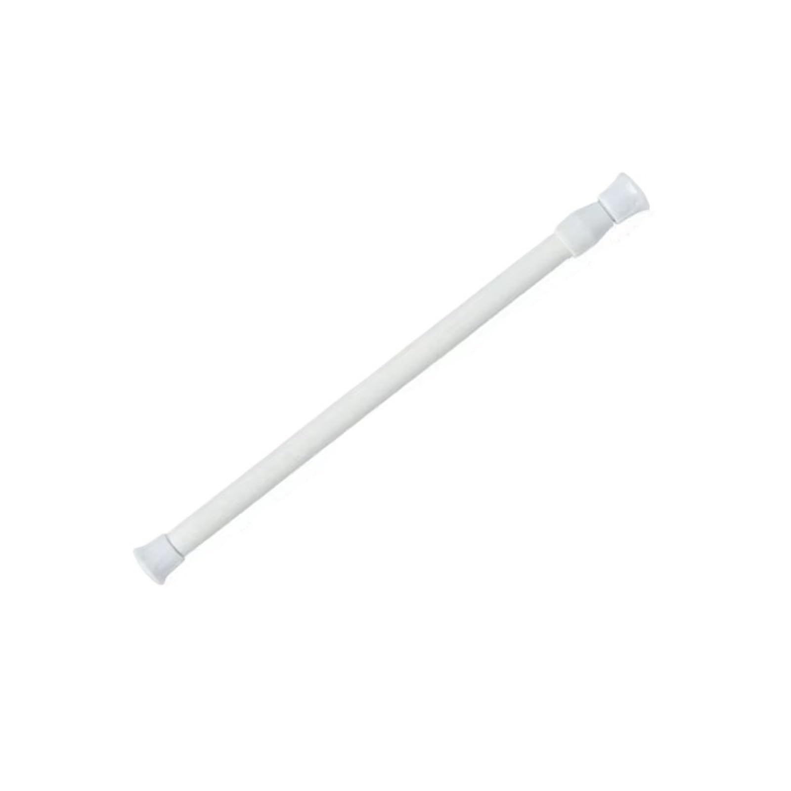 Extendable Clothes Rail Retractable Curtain Rod Clothes Drying no-drilling Shower(50-90cm 1pcs)