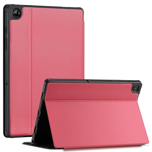 Image of CoBak Case for Samsung Galaxy Tab A11+ Plus 11 inch 2025, Multi-Viewing Angles, All New PU Leather Folio Stand Cover with Auto Sleep Wake Feature for Samsung Galaxy Tab A11+ Tablet 11-inch, Peony Pink