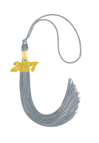 Image of 2027 Tassel Graduation,Silver Tassel 2027 for Grad Cap