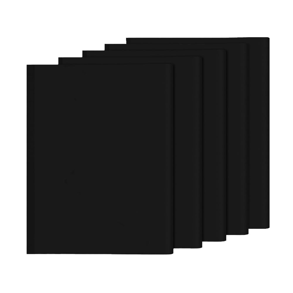 Lot De 100 Feuilles De Papier De Soie Noir, 70 X 50 Cm, Papier De Soie Pour Emballage Cadeau, Artisanat, Bricolage, Anniversaire, Mariage, Fête Prénatale