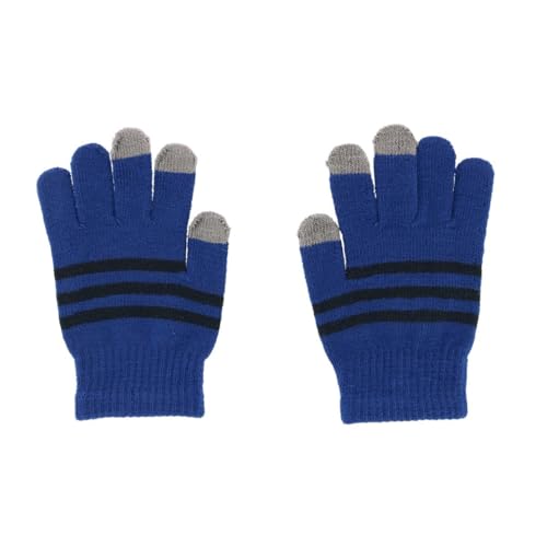 Image of Kids' One Size Striped Touchscreen Winter Glove