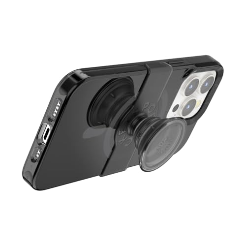 PopSockets Black iPhone 12 Case and iPhone 12 Pro Case with Phone Grip and Slide Compatible with MagSafe by PopSockets - Image 8
