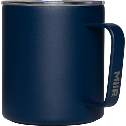 MiiR Camp Cup, 12oz - Double Wall Vacuum Insulated, Stainless Steel with Splash-Proof Slide Lid