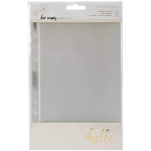 Color Crush A5 Photo Sleeve Pages 8/Pkg-Design C; (1) 5