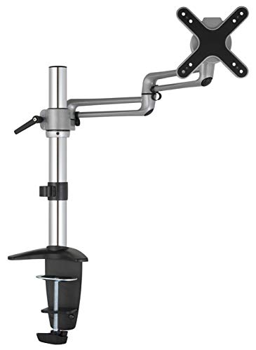Gladiator Joe Heavy Duty Single/one Desktop Monitor Mount/arm VESA Compatible | Fully Adjustable articulating arm | Supports Heavy Monitors | 13 to 27 inch | 17.6 lb