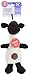 Outward Hound Scruffles Lamb Plush Squeaky Dog Toy, Small