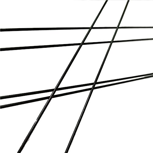 6 uds varilla de fibra de carbono diámetro 0,8mm 1mm 1,2mm varilla de fibra de vidrio negra longitud 1000mm barra de aislamiento elástico de fibra de vidrio Varilla carbono ( Color : 6pcs 0.8x1000mm )