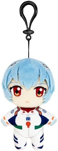 Great Eastern Entertainment Evangelion New Movie - Rei Ayanami Plug Suit Mini Plush w/Spring Clip 4.5" H image 5