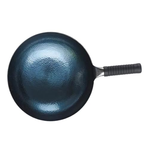 Sartén Wok de Hierro con Mango Ergonómico
