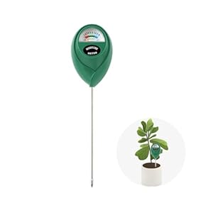 Soil Moisture Meter,Soil Hygrometer for Plants, Soil Water Gauge Meter Indoor Outdoor, Soil Moisture Sensor for Garden, Lawn, Farm Plants Care(Green)
