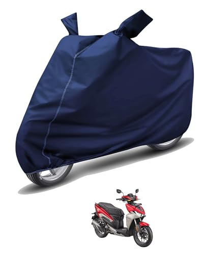 Image of Auto Hub Waterproof Scooty Cover Compatible with Hero Xoom Dustproof, UV Protection Two Wheeler Scooty Xoom Cover - Blue