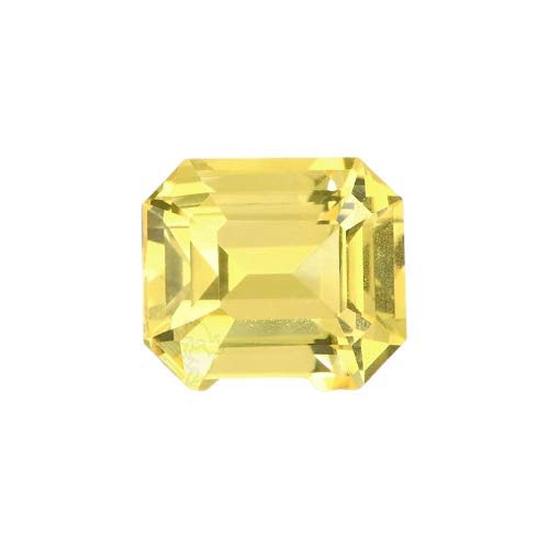 GenericDesire Stone 6.10 Ratti Sri Lankan Natural Pukhraj Original Certified Yellow Sapphire Stone For Men & Women