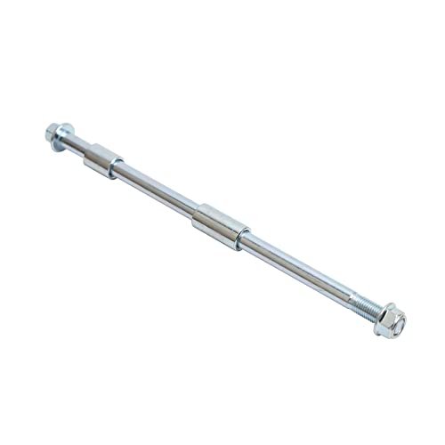 Mokuo 10mm 260mm Front Rear Axle with Bushing 6mm 20mm 32mm Fit for Motorcycle Pit Dirt Bike Moped Scooter QUAD ATV Mini Bike Parts