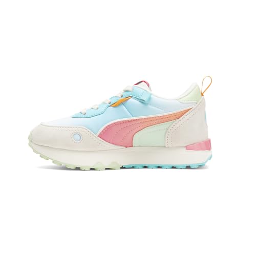 PUMA Toddler Girls Rider Fv Summer Ombre Lace Up Sneakers Shoes Casual - White3