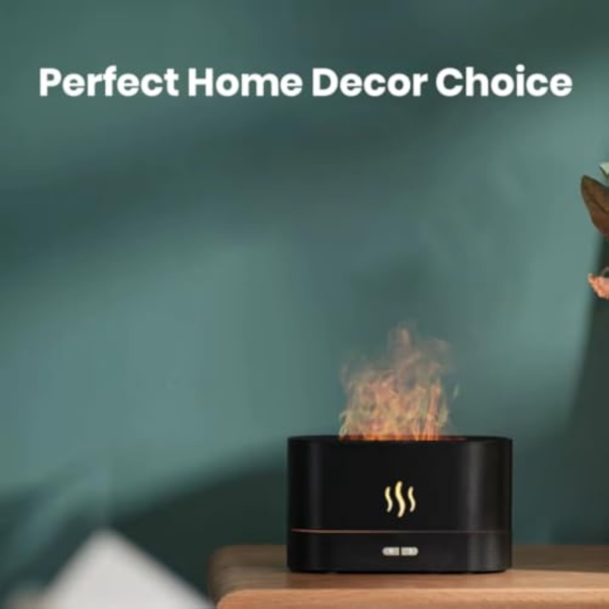 Aromatics Flame Aromatherapy Diffuser with LED Colors