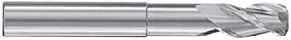 YG1 E5G98904 | 1/4x1/4x3/8x3 AluPwr Neck 3FL HP Carbide Corner Radius End Mill