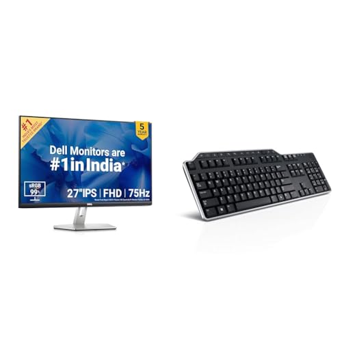 Image of Dell S2721HNM 27 inch (68.96 cm) FHD Monitor 1920 X 1080 Pixels @75Hz, IPS Panel, 99% sRGB, Brightness 3