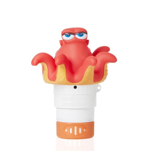 WQTHE Octopus Chlorine Floater for 1 Tab ONLY Mini Size Floating Pool Chlorine Dispenser