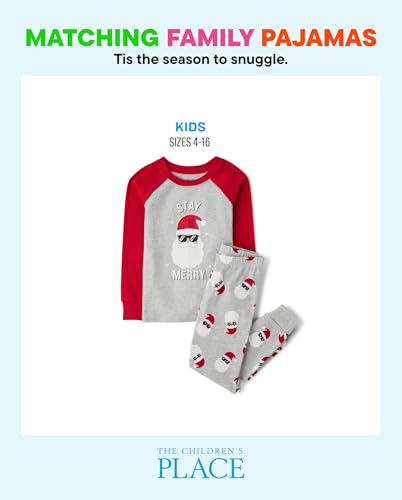 Image of The Children's Place unisex-baby and Toddler Holiday Snug Fit Cotton One Piece Pajamas