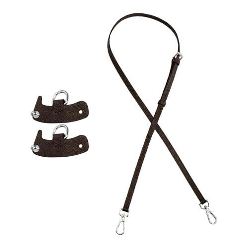 Image of Jiesinlov Leather Bag Shoulder Strap Replacement Crossbody Adjustable Conversion Kit Fit for Mini Pouch