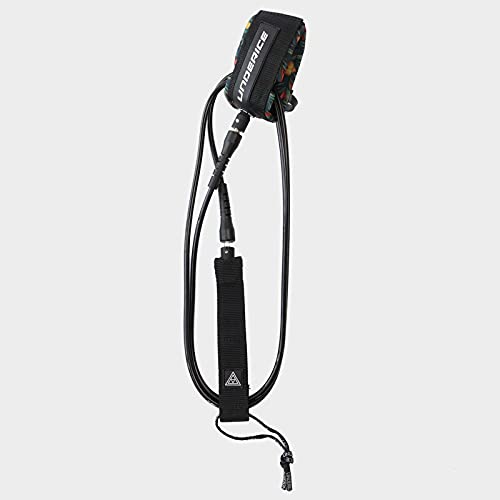 UICE Surf Board Leash, 6/7/9 Feet Premium SUP Leash, 6/7 mm Stand Up Paddle Board Surfboard Straight Leash, 5 Colors SUP Replacement Leg Rope for Longboard、Straight Surf Board、Shortboard、Bodyboards. - Thumbnail 7