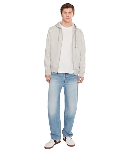 Image of POLO RALPH LAUREN mens Double-knit Full Zip Hoodie