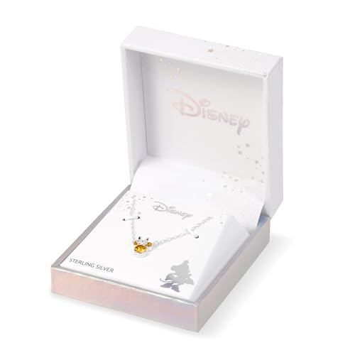 Collier Minnie Mouse cadeau anniversaire de novembre en argent véritable